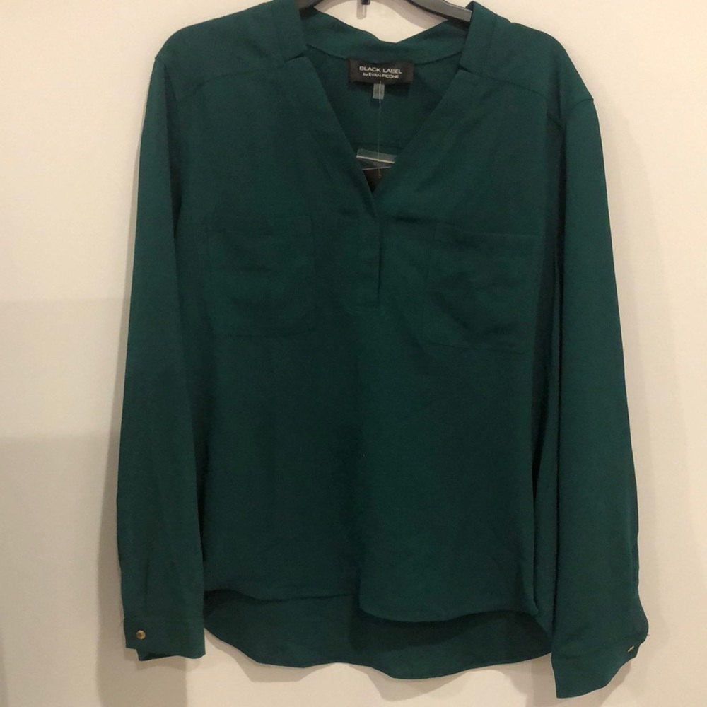 BLACK LABEL by EVAN-PICONE BLOUSE XL.